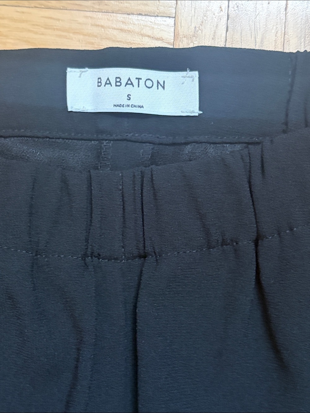 Babaton Black Cropped Pants - Picture 3 of 5